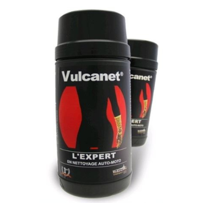 VULCANET - 80 lingettes nettoyantes pour auto et moto