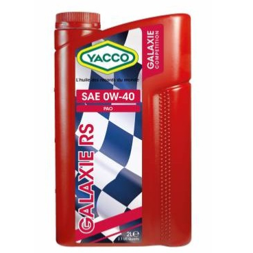 YACCO GALAXIE RS COMPETITION - 0W40 - Bidon 2L