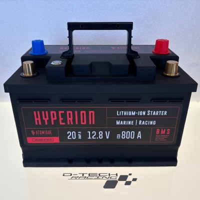 BATTERIE HYPERION LITHIUM-ION LIFEPO4 12V - 20A/h (plomb 40 à 80A/h) - 800A