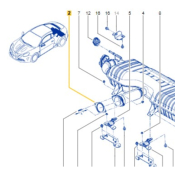 JOINT BRIDE COLLECTEUR ECHAPPEMENT POUR MEGANE 4RS ET ALPINE A110