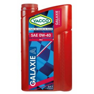 YACCO GALAXIE A COMPETITION - 0W40 - Bidon 2L