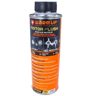 WARM UP - MOTOR FLUSH désembouant rinçage pré-vidange moteur et boite 300ml