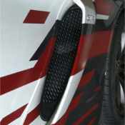 X2 GRILLES ENTREE D'AIR AILES ARRIERE POUR PORSCHE 981 Inc GT4